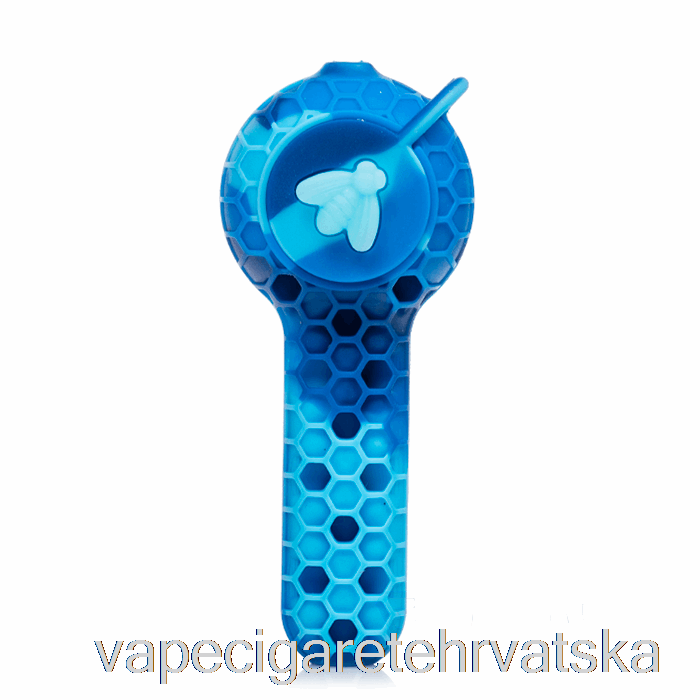 Vape Cigarete Stratus 2-u-1 Silikonska žlica Mramorno Plava (baby Blue / Blue)